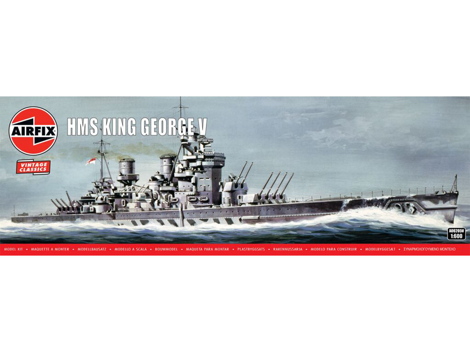Airfix Hms King George V A06205V