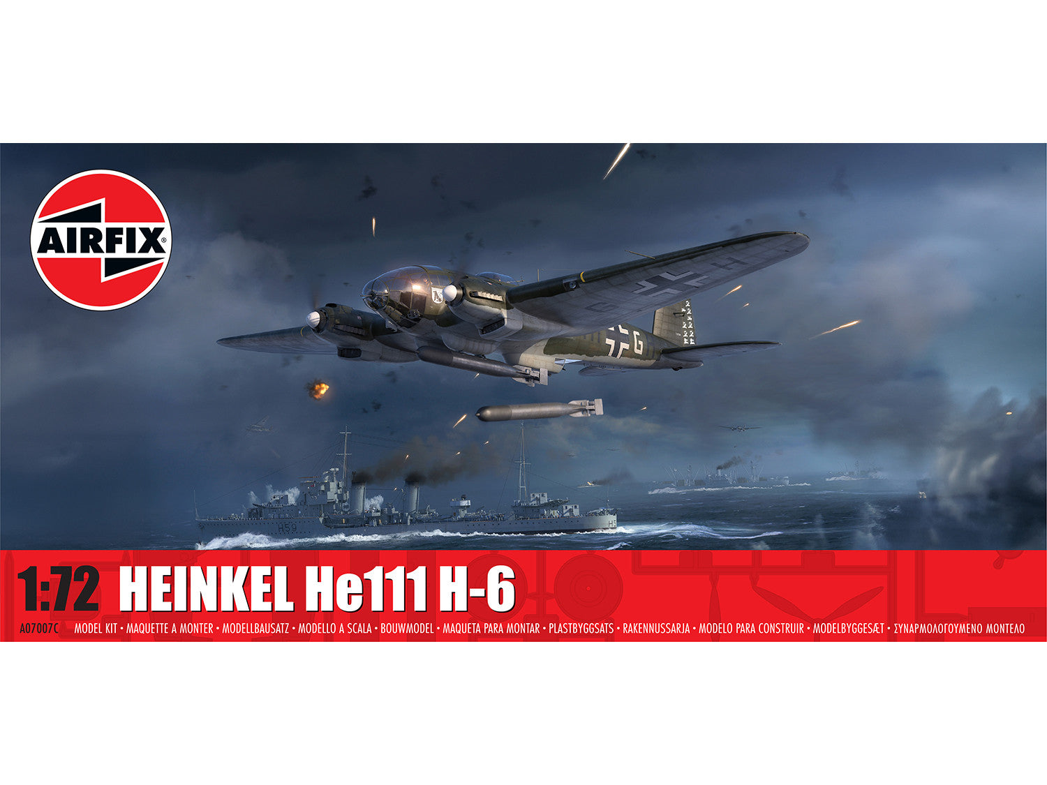 German Heinkel He111 H-6 (1:72 Scale)