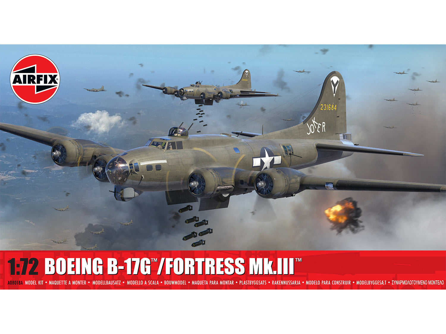 British Boeing B-17G / Fortress Mk.III (1:72 Scale)