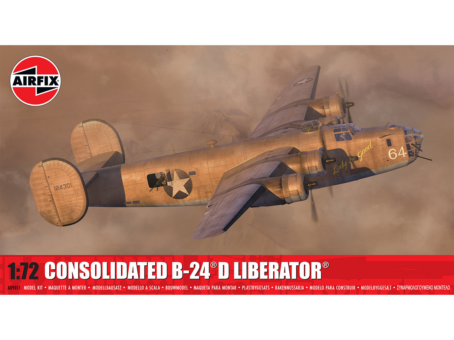 British Consolidated B-24D Liberator (1:72 Scale)