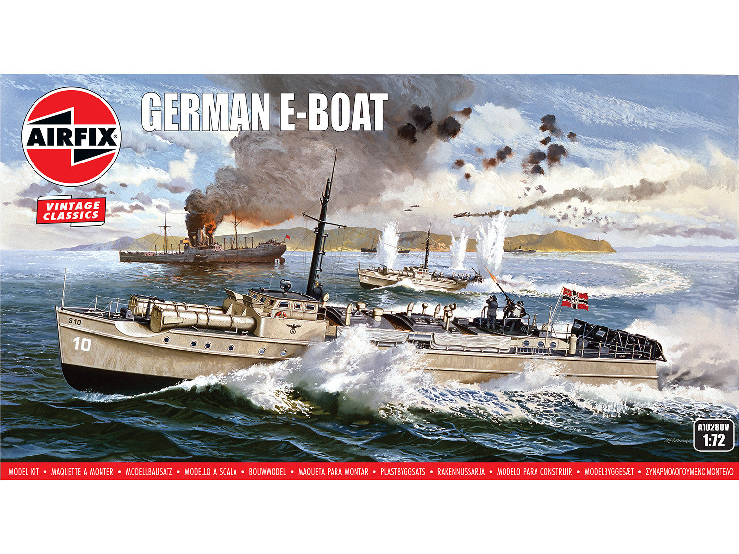 Vintage Classics German E-Boat (1:72 Scale