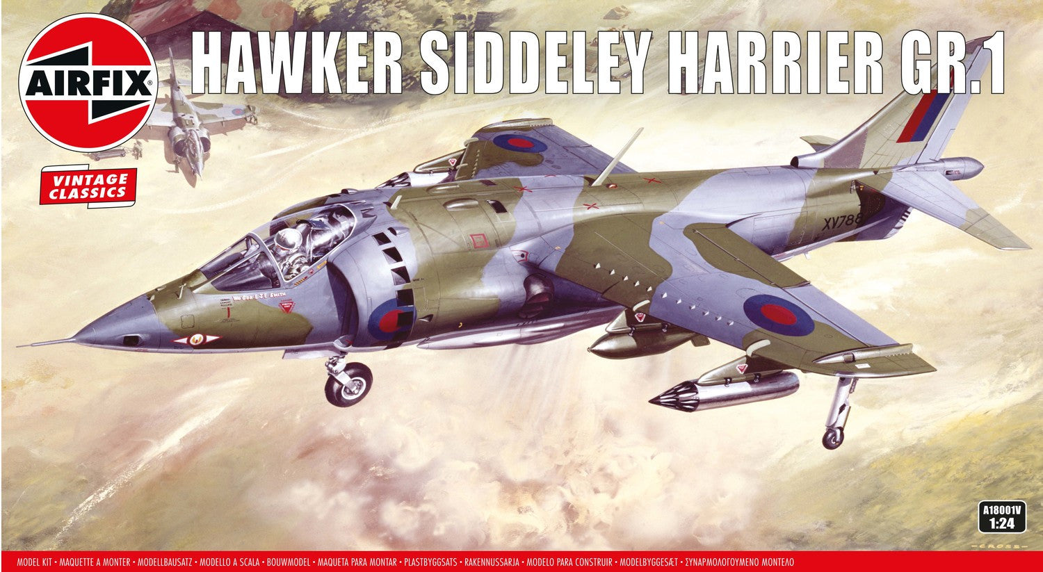 Airfix Hawker Siddeley Harrier GR.1