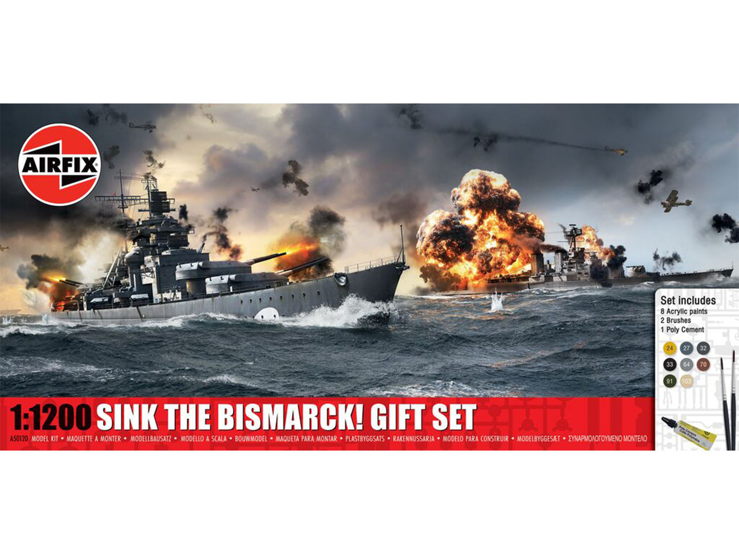Airfix Sink The Bismarck! Gift Set A50120