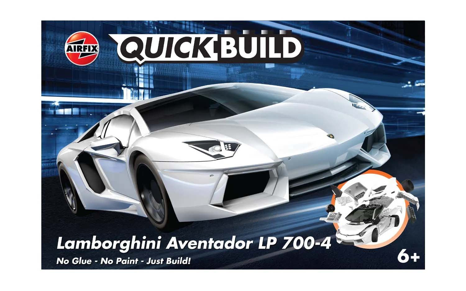 Airfix QUICKBUILD Lamborghini Aventador white