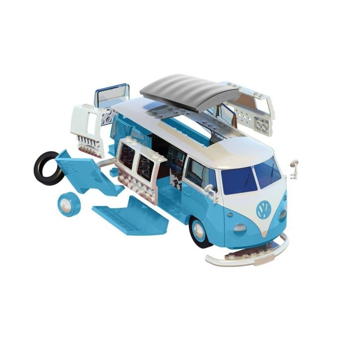 Airfix Quickbuild VW Camper Van Blue J6024