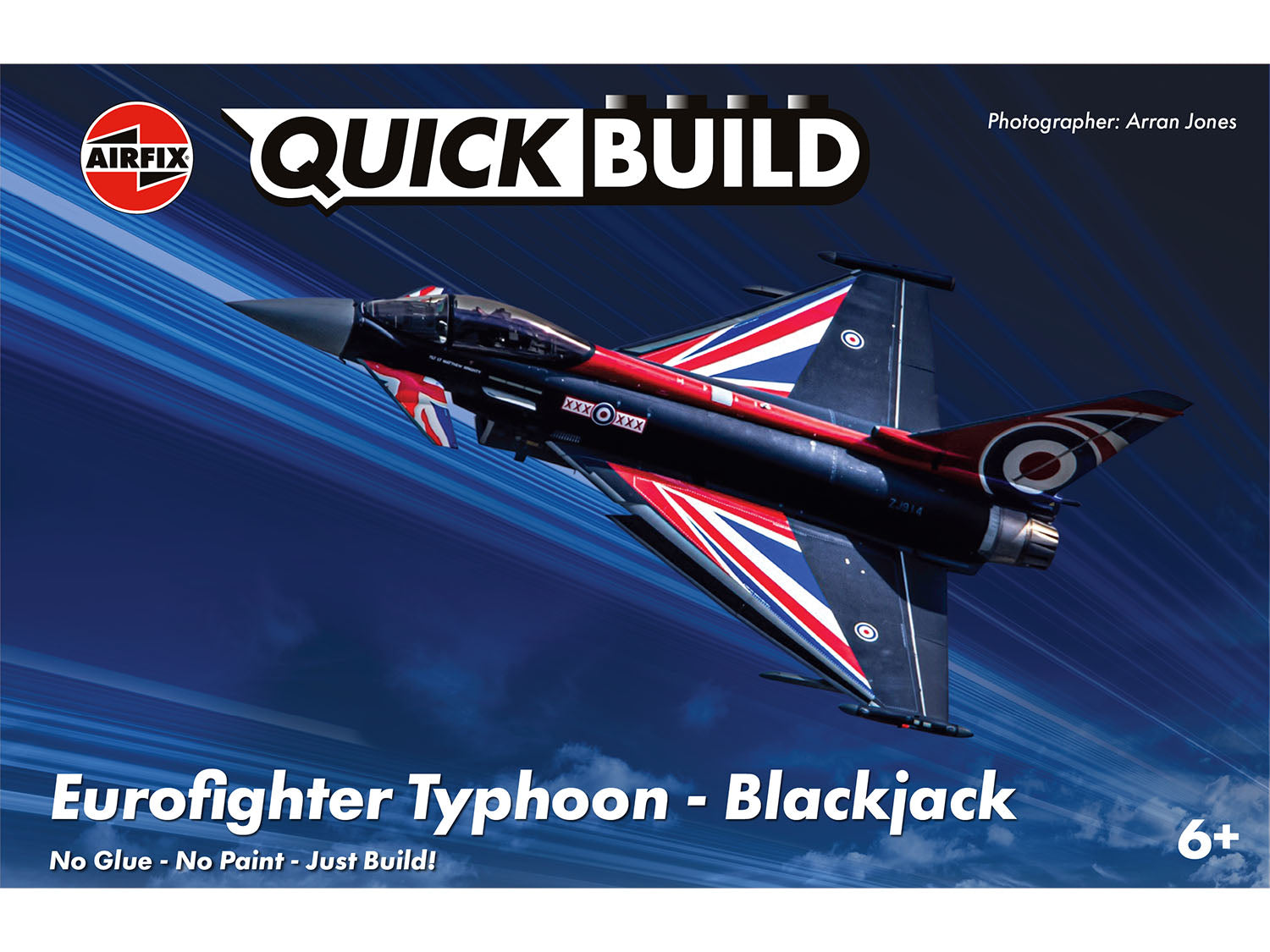 Airfix Quickbuild Eurofighter Typhoon - Blackjack J6059