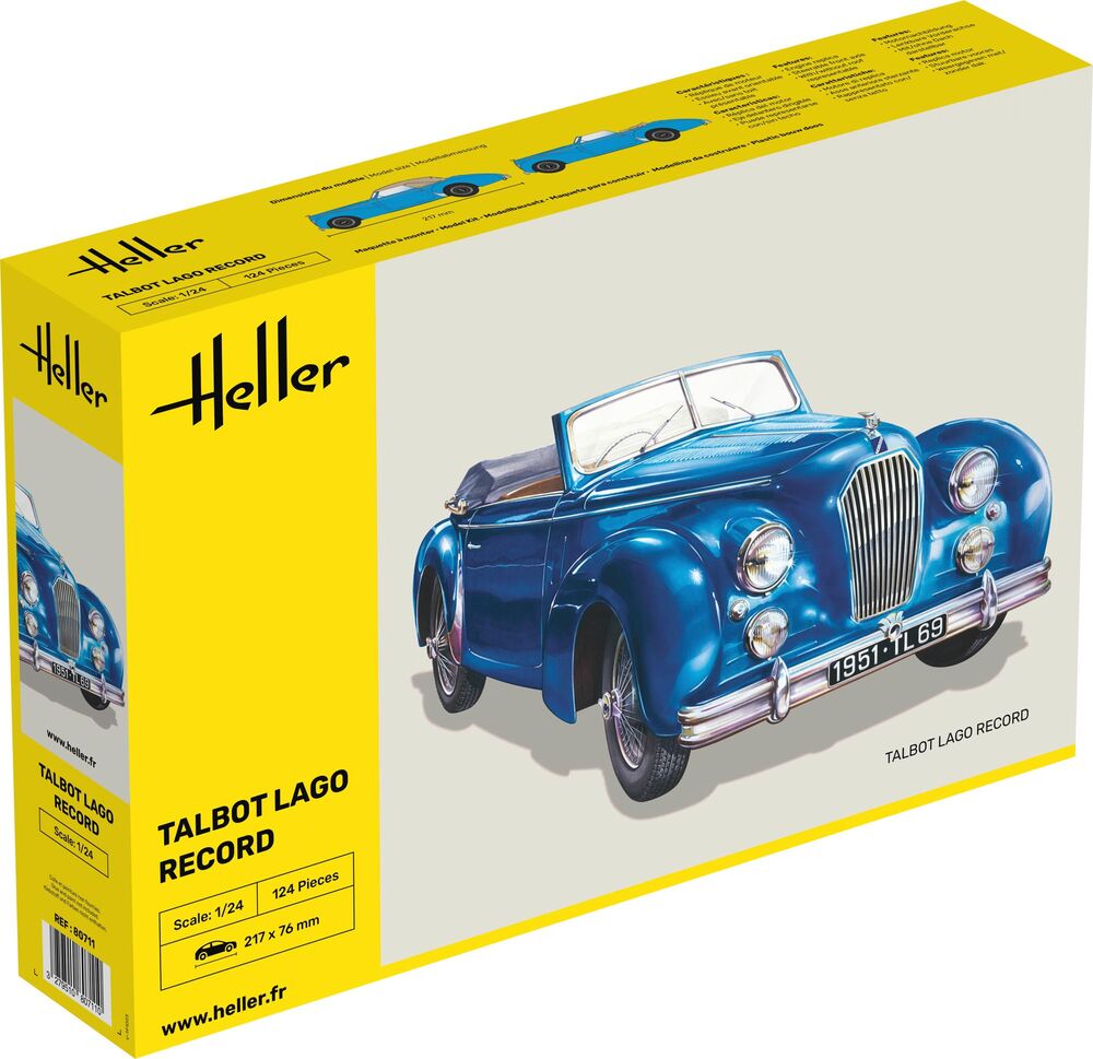 Heller 1:24 - Talbot Lago Record