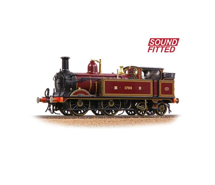 Branchline MR 1532 Tank 1725 Midland Railway Crimson Lake 31-740ASF - Locomotives