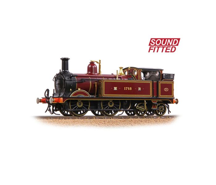 Branchline MR 1532 Tank 1718 Midland Railway Crimson Lake 31-740BSF - Locomotives