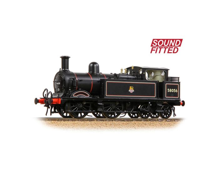 Branchline MR 1532 (1P) Tank 58056 BR Lined Black (Early Emblem) 31-742BSF - Locomotives