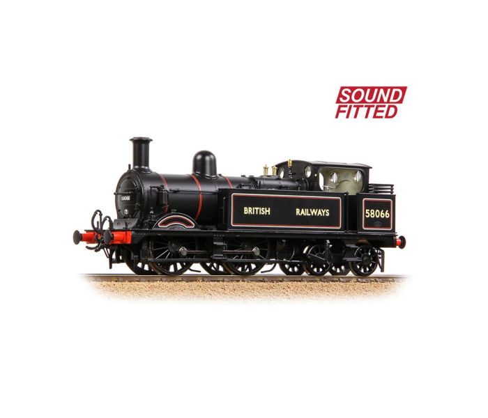 Branchline MR 1532 (1P) Tank 58066 BR Lined Black (British Railways) 31-743SF - Locomotives