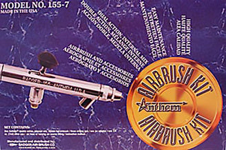  155 Anthem with braided hose, 2 small 1 large Jar & color cup