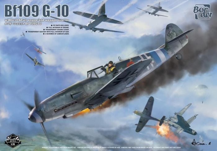 The Messerschmitt Bf 109G-10 