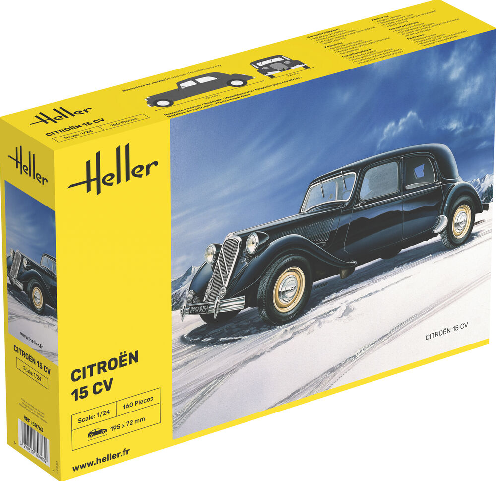 Heller 1:24 - Citroen 15 CV
