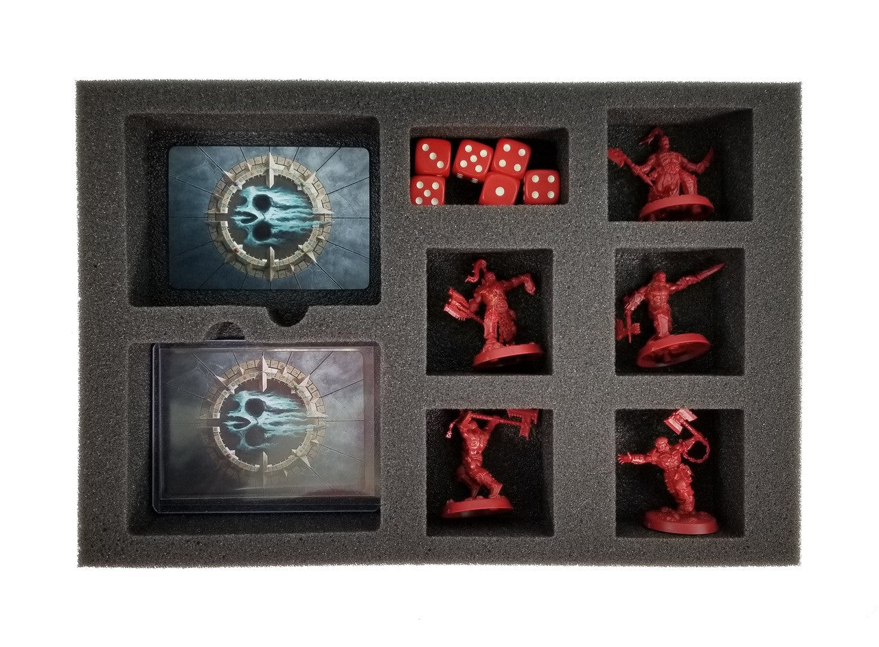 Battle Foam Shadespire Khorne Bloodbound/Garrek's Reavers Warband Foam Tray (1.5") BF-BFS-SKBW