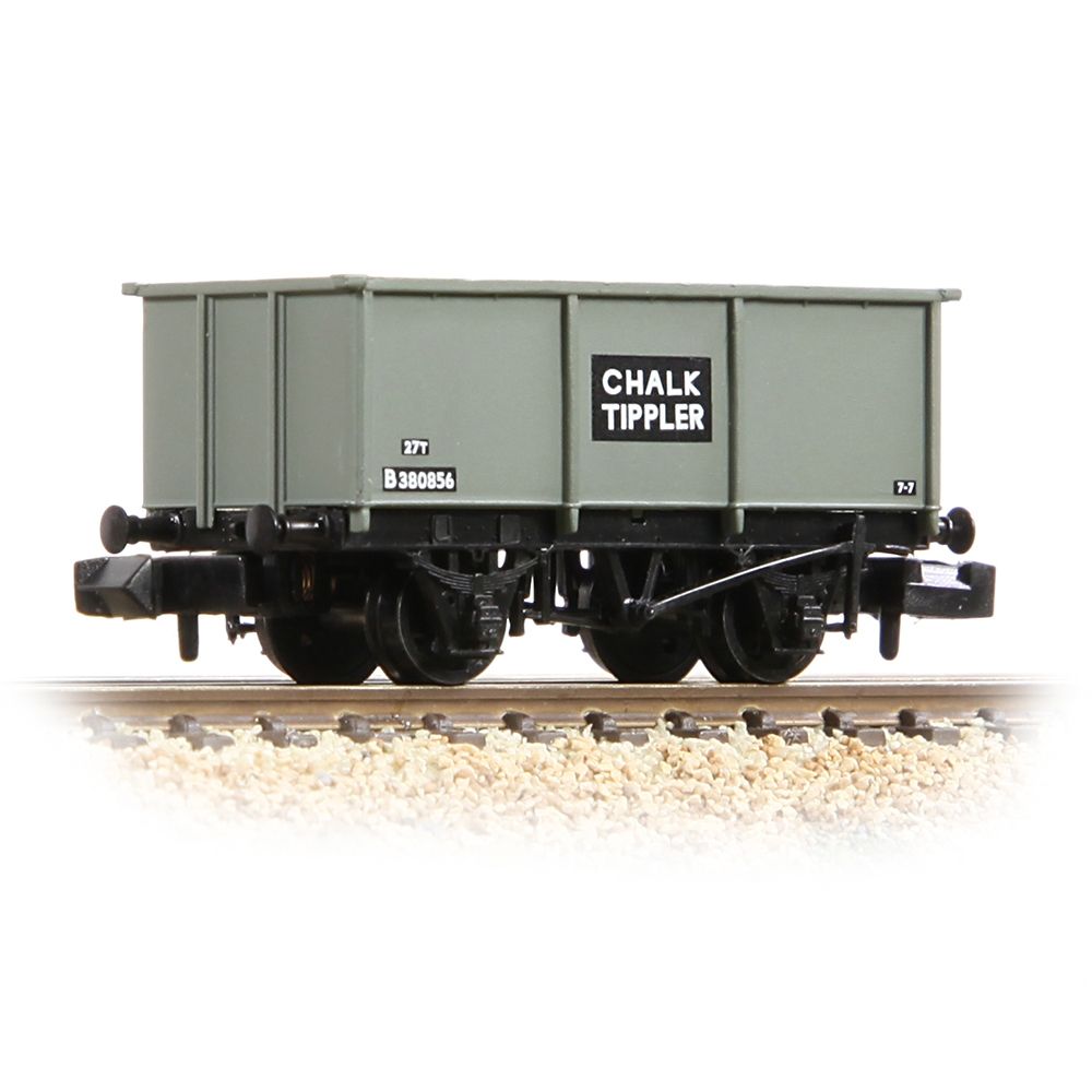 Graham Farish BR 27t Steel Tippler Wagon BR Grey 'Chalk' 377-276B