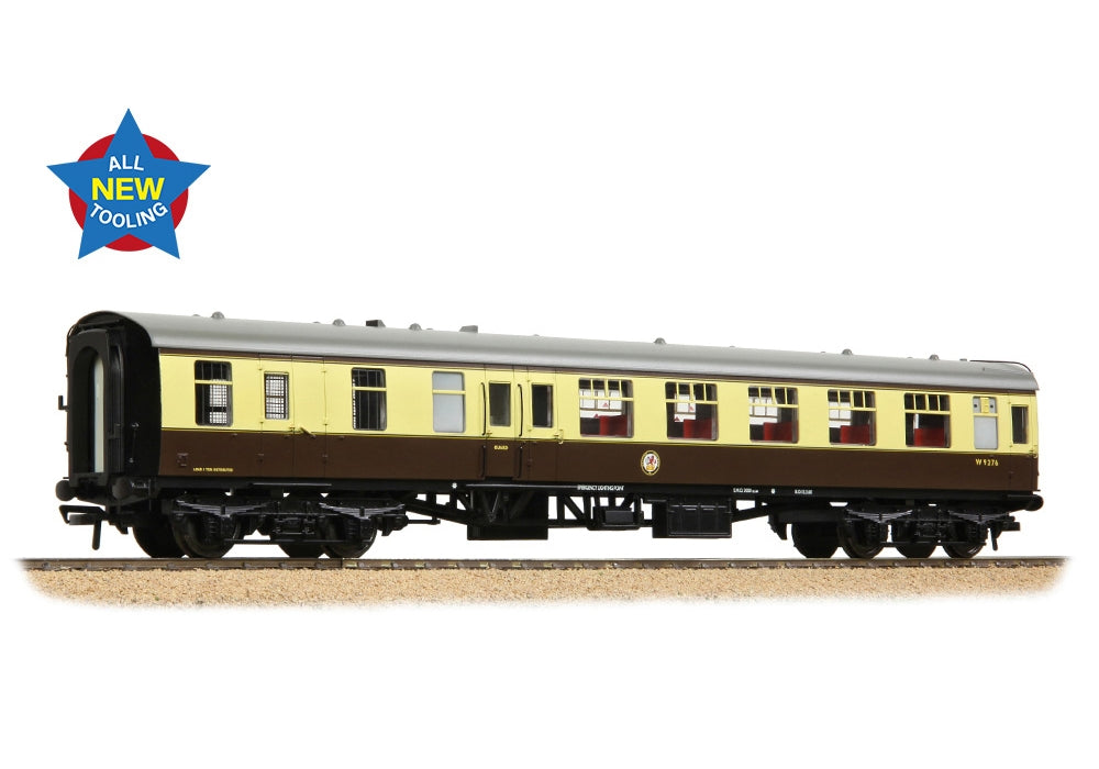 Branchline BR MK1 BSO Brake Second Open BR Chocolate & Cream 39-802