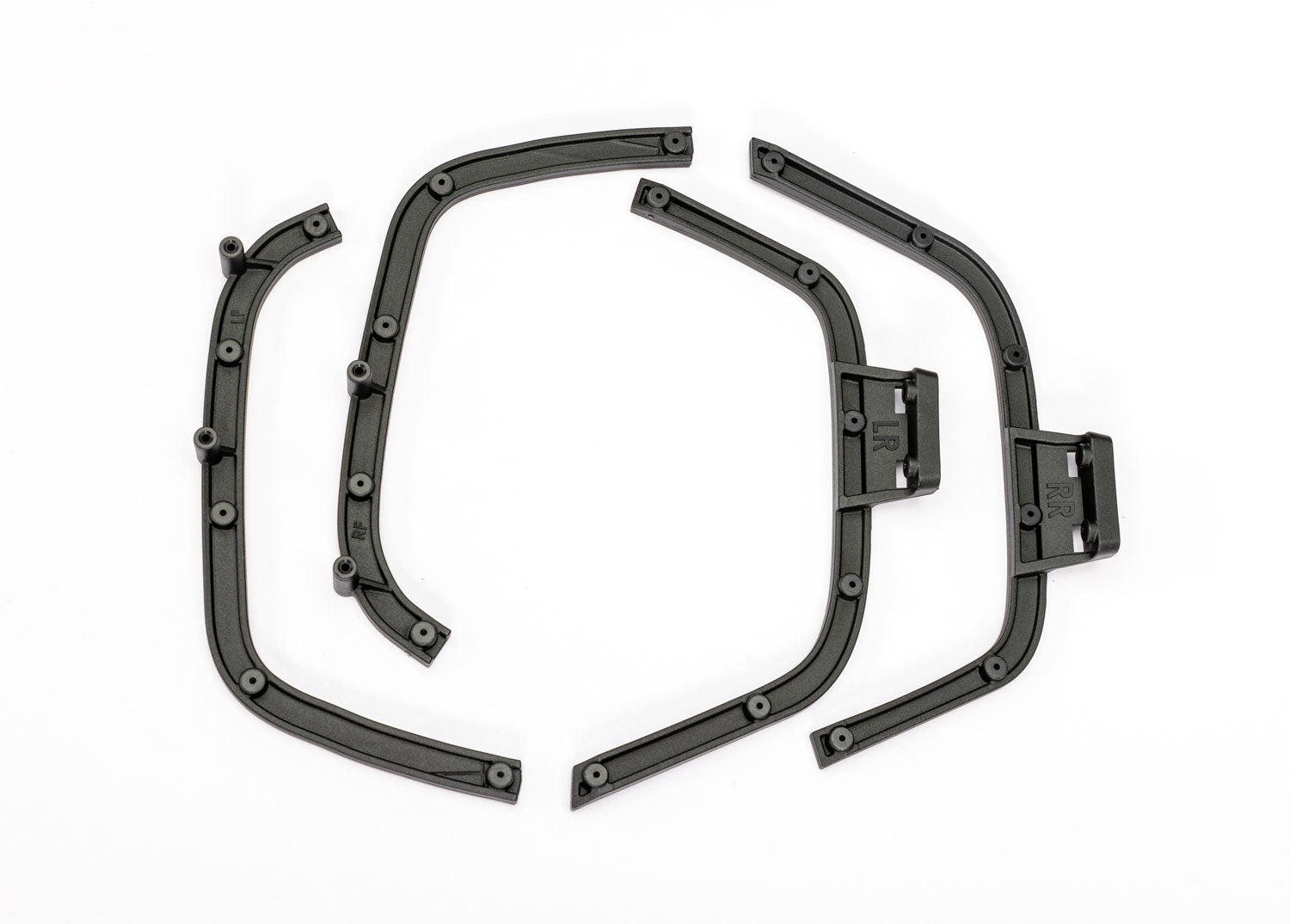 Fender retainers (front & rear, left & right) (fits #8050 series bodies)