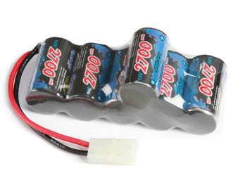 7.2v 2700mAh Ni-mh Hump Pack 608097was 55059