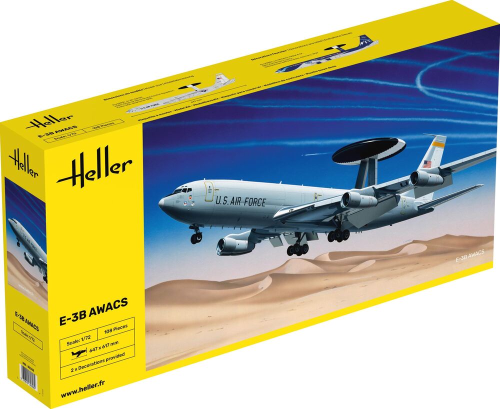 Heller 1:72 - Boeing E-3B AWACS