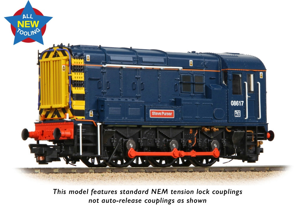 Branchline Class 08 08617 'Steve Purser' BR Blue 35-915