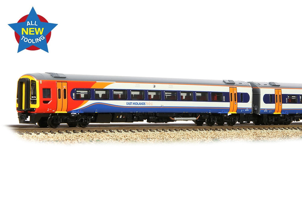 Graham Farish Class 158 2-Car DMU 158773 East Midlands Trains 371-855