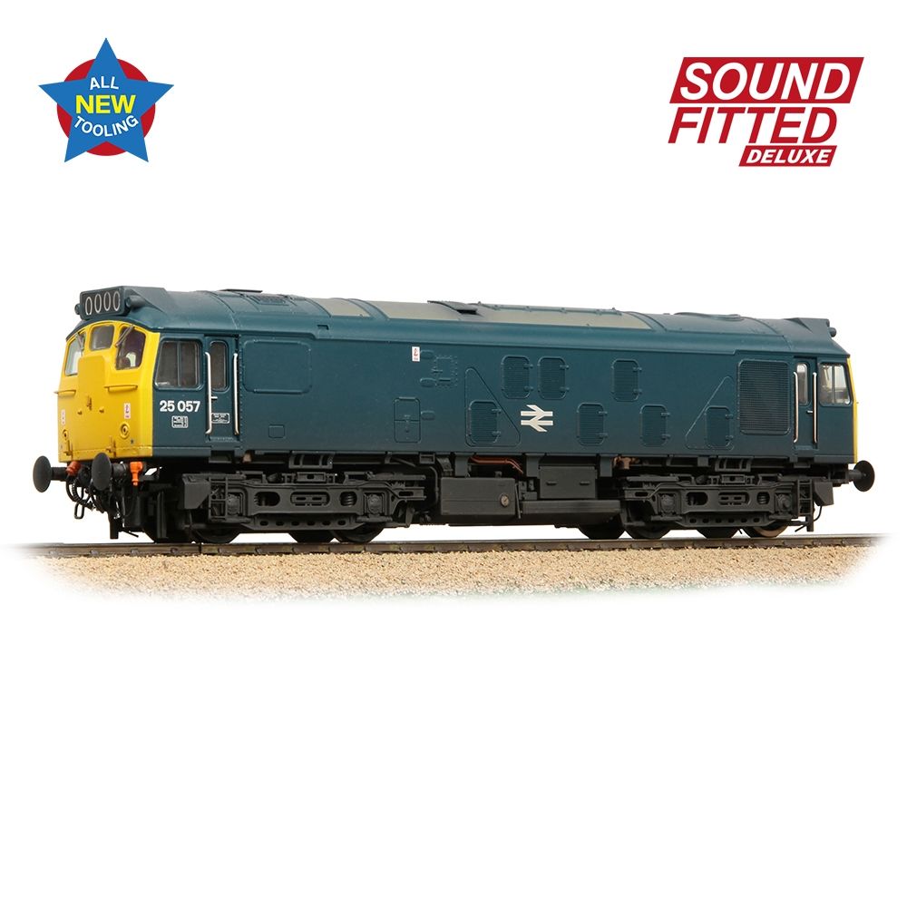 Branchline Class 25/1 25057 BR Blue [W] 32-340SFX Branchline