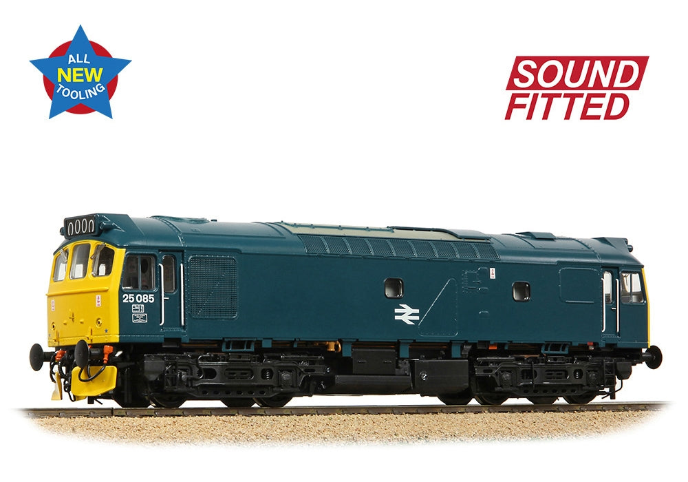 Branchline Class 25/2 25085 BR Blue 32-344SF - Locomotives
