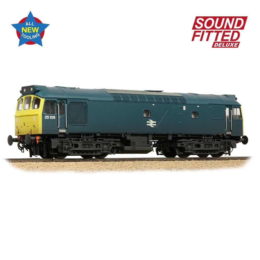 Branchline Class 25/2 25106 BR Blue [W] 32-346SFX