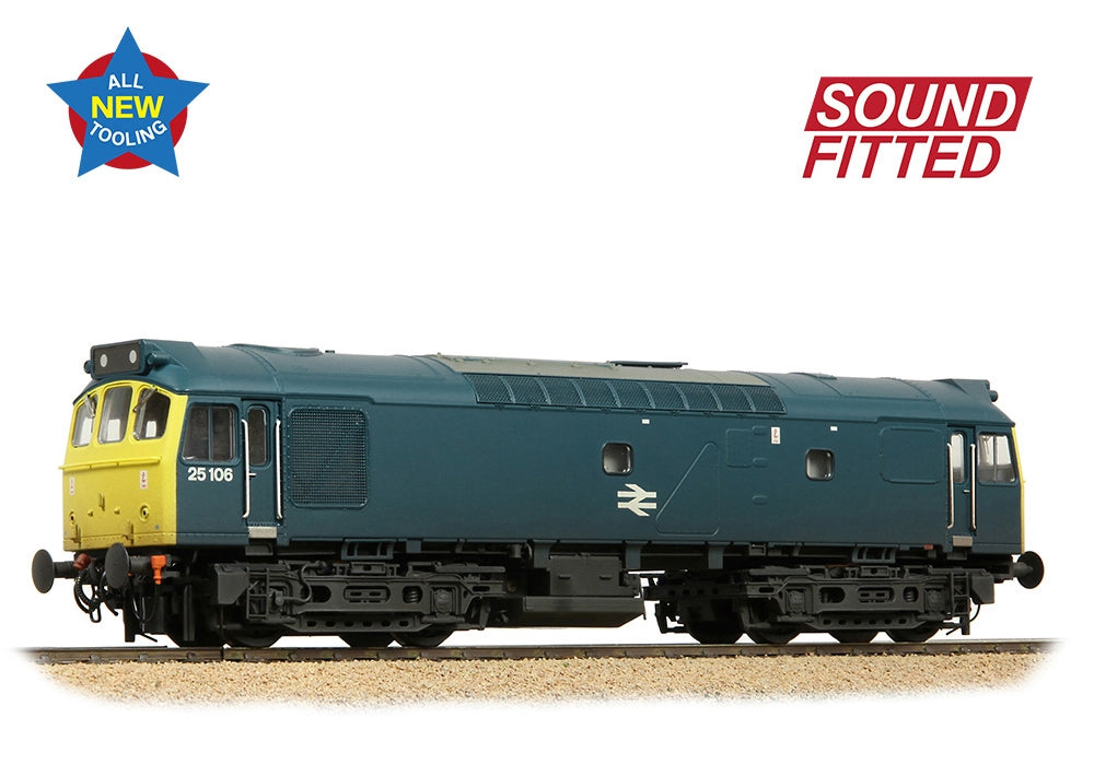 Branchline Class 25/2 25106 BR Blue [W] 32-346SF
