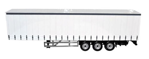 Cararama Modern Trailer White CR027