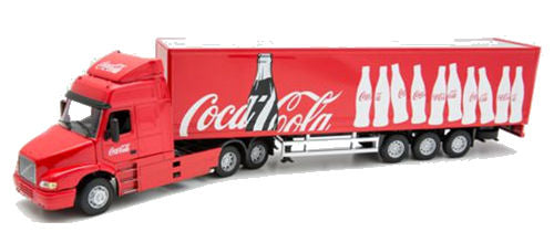 Cararama Volvo NH12 Refrigerated Coca Cola CR043CC