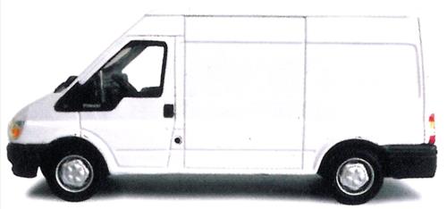 Cararama Ford Transit White CR15