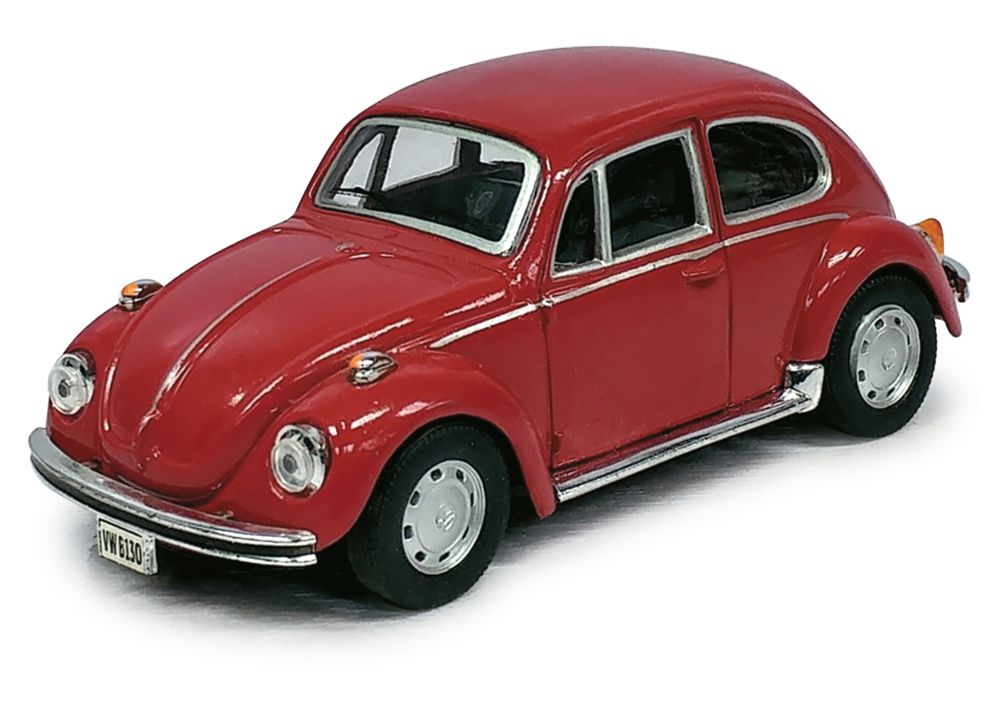 Cararama VW Beetle Burgundy CR410500