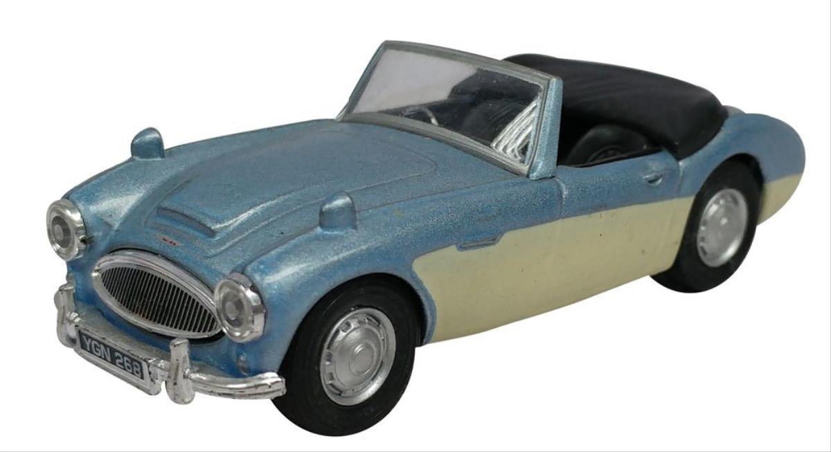 Cararama Austin Healy Metallic Blue/Milky CR416240