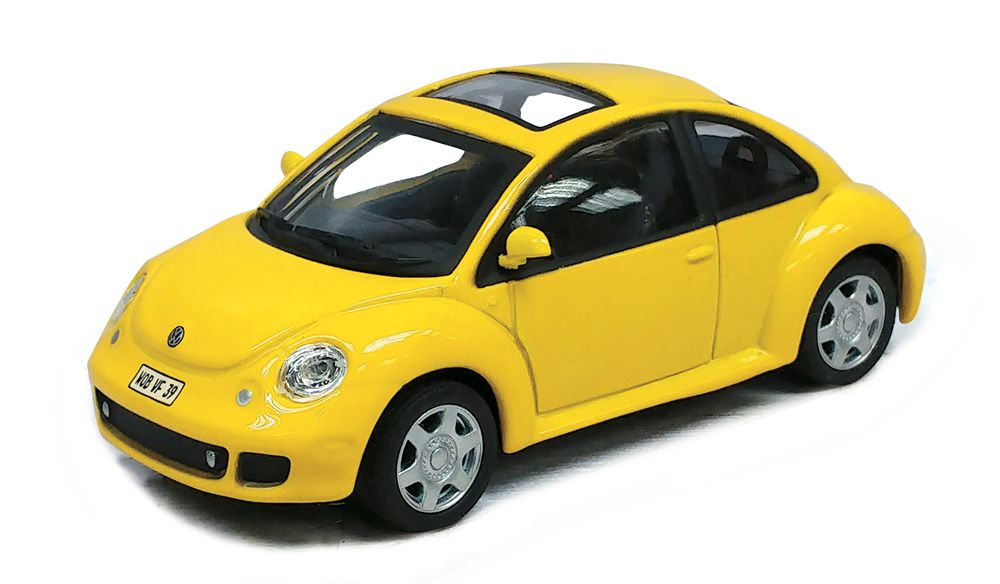 Cararama VW New Beetle Yellow CR431380