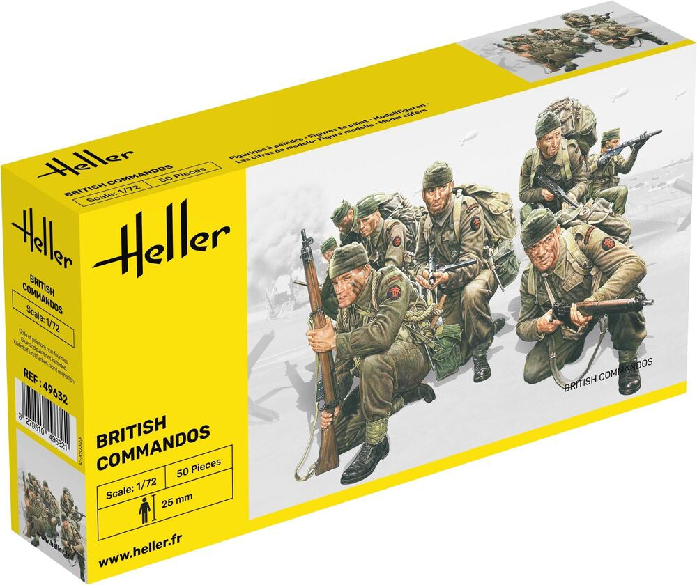 Heller 1:72 - Commandos Br itanniques (British Commandos)