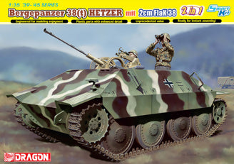 1/35 Bergepanzer 38(t) Hetzer mit 2cm FlaK 38 (with Interior)with Bonus items’