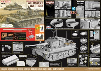 1/35 Wittmann's Last Tiger with Zimmerit