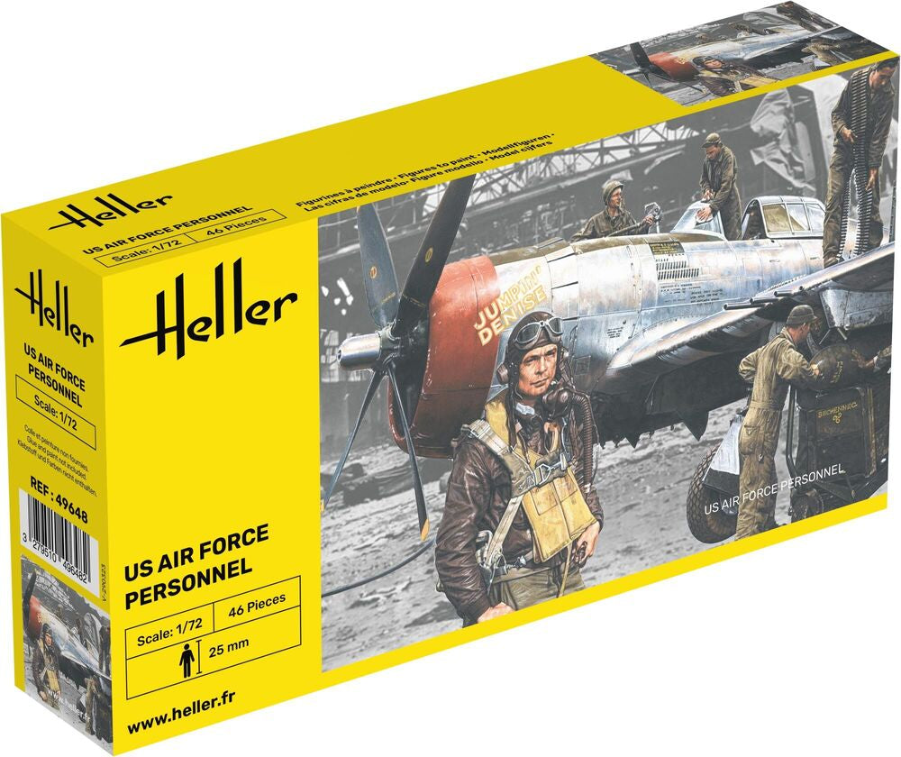 Heller 1:72 - Personnel de L'USAAF (USAAF Personnel)