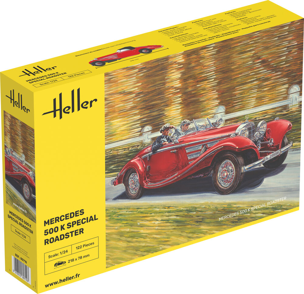 Heller 1:24 - 500 K Special Roadster