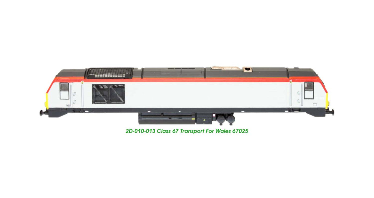 Dapol Class 67 025 Transport for Wales (DCC-Fitted) DA2D-010-013D