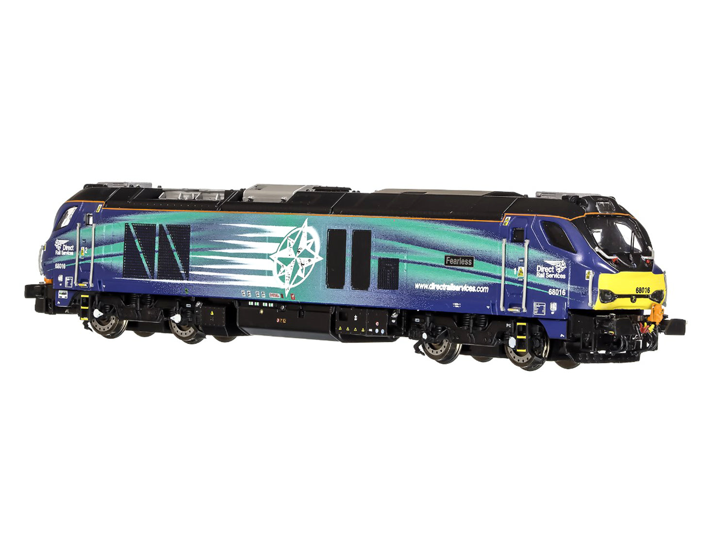 Dapol Class 68 016 'Fearless' DRS Compass (DCC-Fitted) DA2D-022-012D