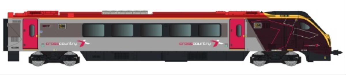 Dapol Class 221 136 5 Car DMU CrossCountry Trains DA2D-023-003