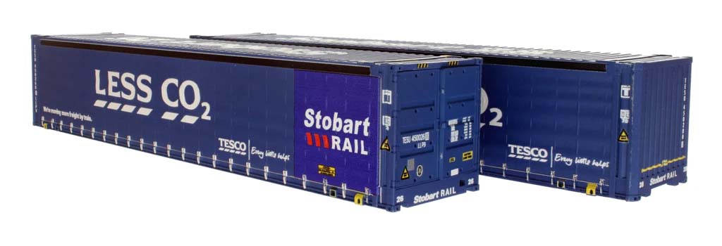 Dapol 45ft Hi-Cube Container Pack (2) Tesco DA2F-028-021