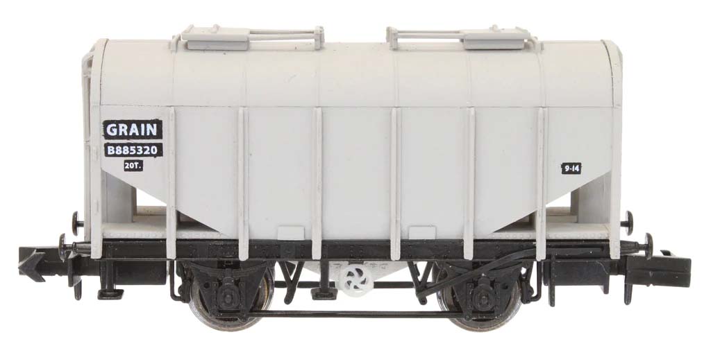 Dapol Bulk Grain Hopper BR Grey B885320 DA2F-036-047