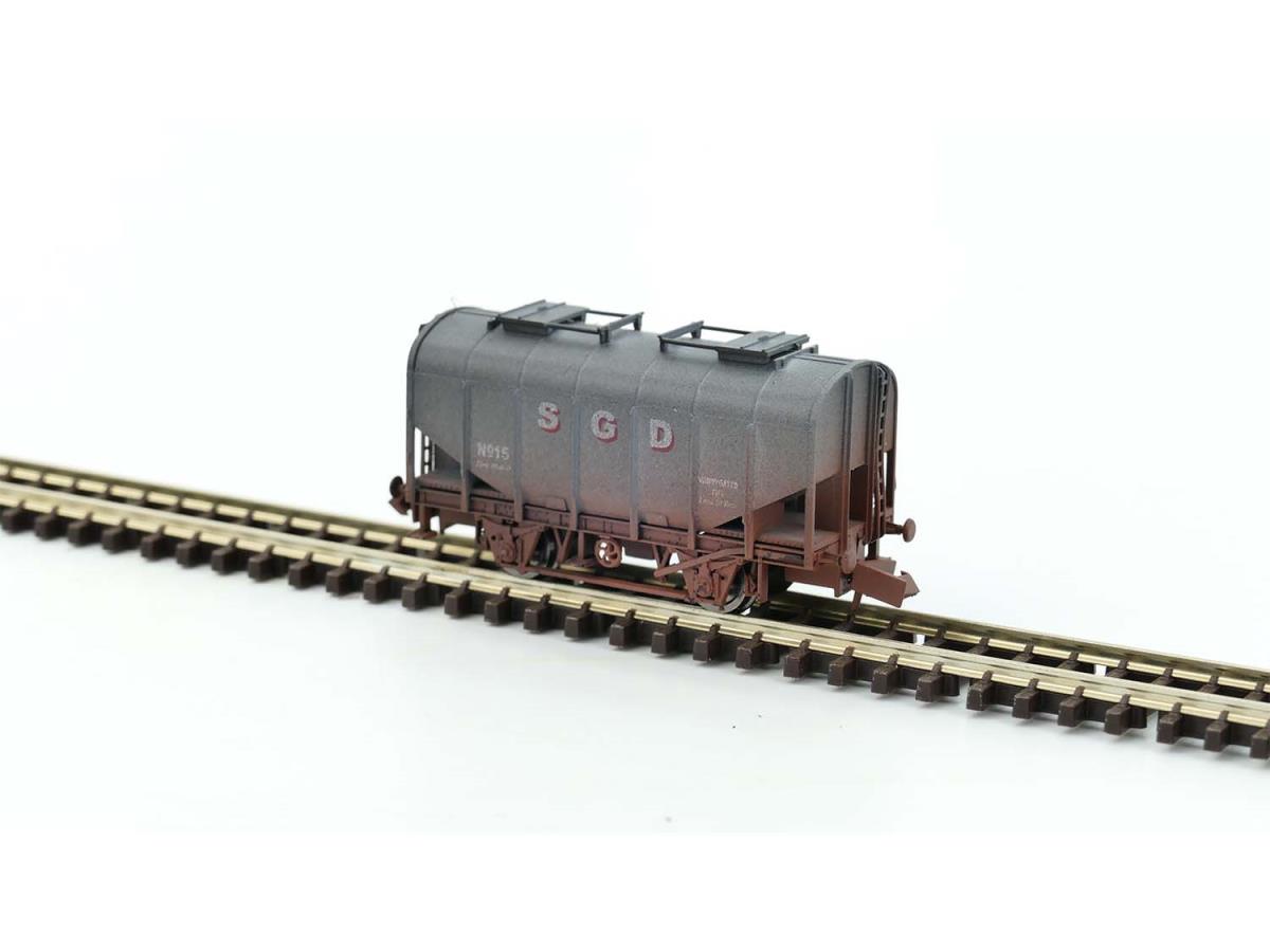 Dapol Bulk Grain Hopper SGD 15 Weathered DA2F-036-054