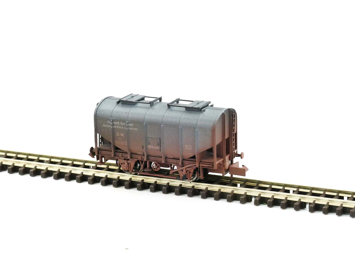 Dapol Bulk Grain Hopper GWR Avonmouth 42313 Weathered DA2F-036-056