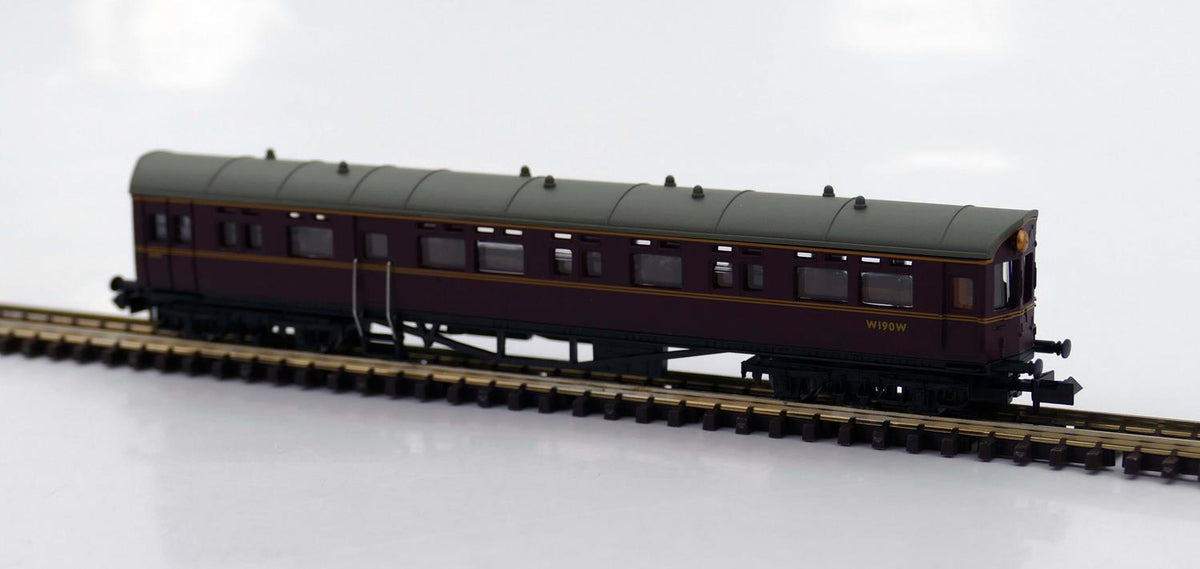 Dapol Autocoach BR Maroon No Insignia W190W DA2P-004-019