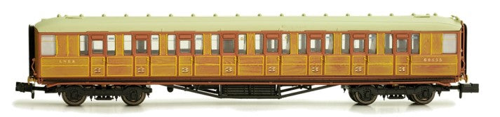 Dapol Gresley Coach LNER Teak 3rd 61628 DA2P-011-013